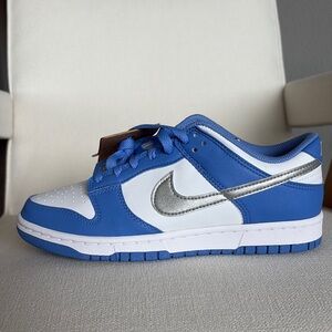 Nike Blue and White Eco-Friendly Sneakers